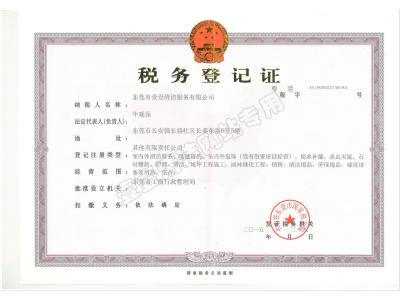 稅務登記證（國）